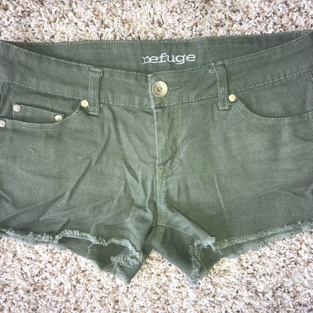 Green Short Shorts
